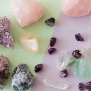 raw gemstone lot