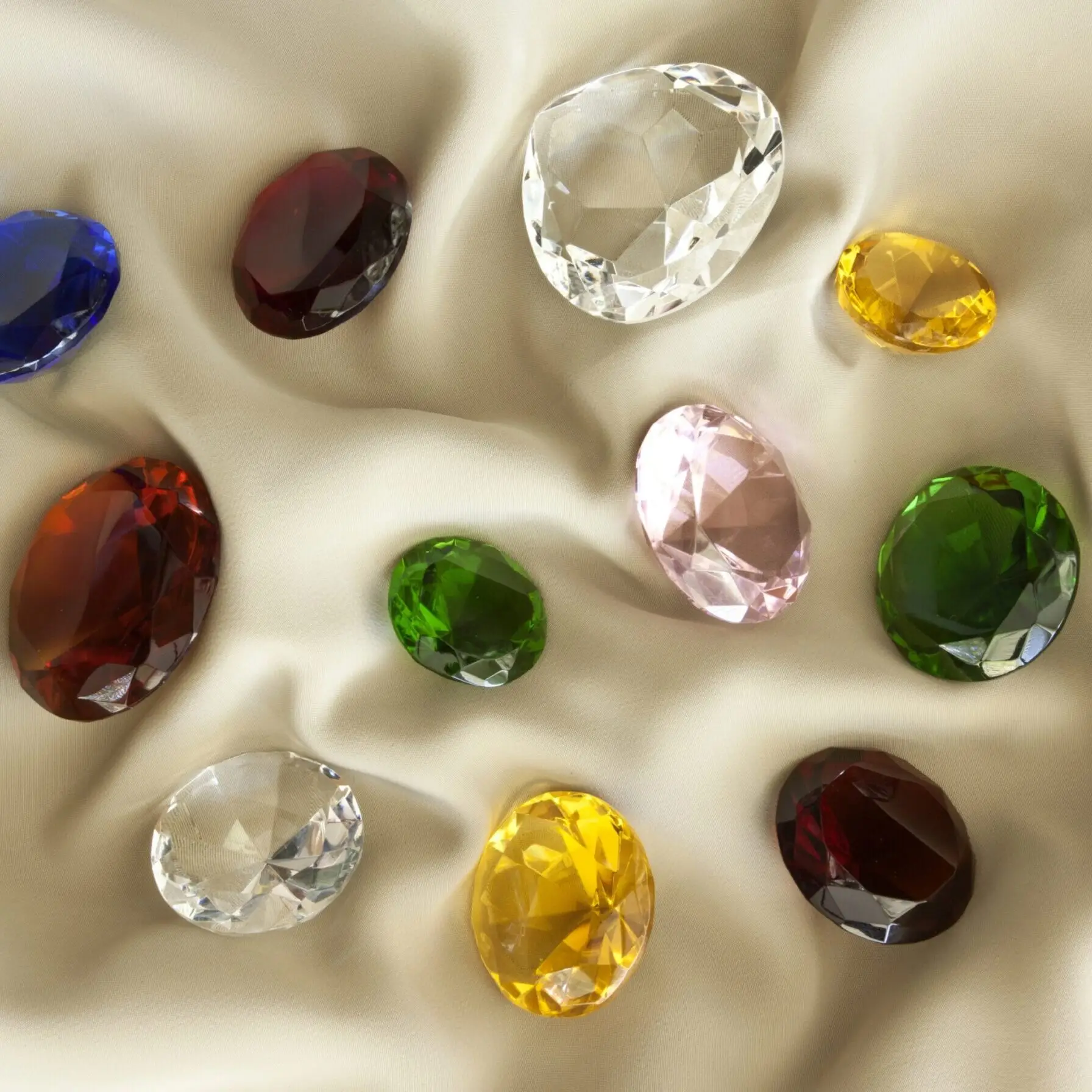 Wholesale Semi Precious Gemstone Lot 50 Carat Multicolor Stones